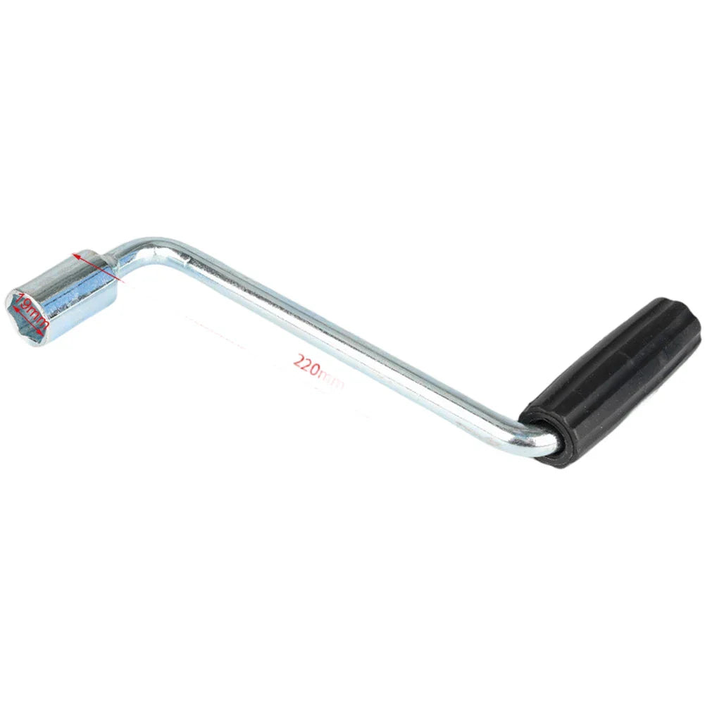 Trailer RV Jack / 19mm Socket / Manual Crank Handle for RV