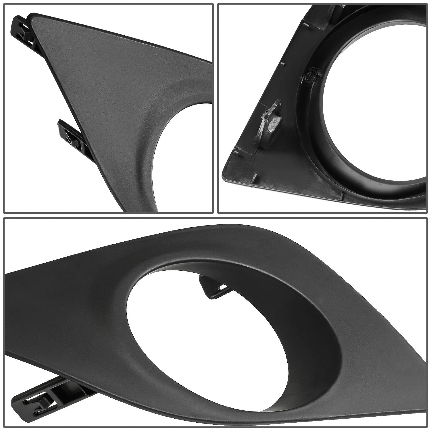 Fog Light Lamp Bezel for Toyota Corolla (2014–2016) - Right Side, Black