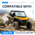 Front Windshield Glass Window w/Vent for Kawasaki Teryx KRX 1000 (2020–2026)