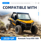 Front Windshield Glass Window w/Vent for Kawasaki Teryx KRX 1000 (2020–2026)