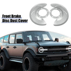 Pair Front Disc Brake Dust Shields for Ford F-150 (1976–1979) 7679BDS