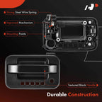 Front Left Textured Black Exterior Door Handle for Ford F-150 (2015–2023)