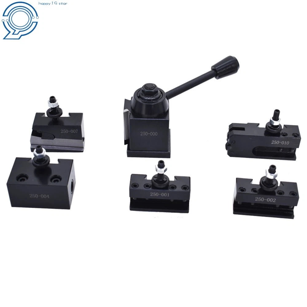 Set of 4 Quick Change Tool Post Holders for Mini Lathe Up to 8"