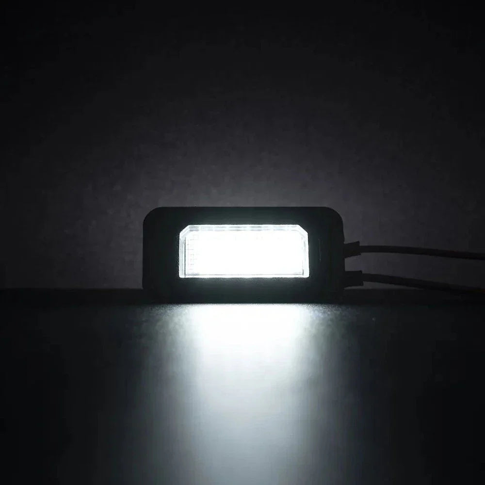 License Plate Lamp 6000K White LED for Alfa Romeo Giulia Stelvio (2017–2022)