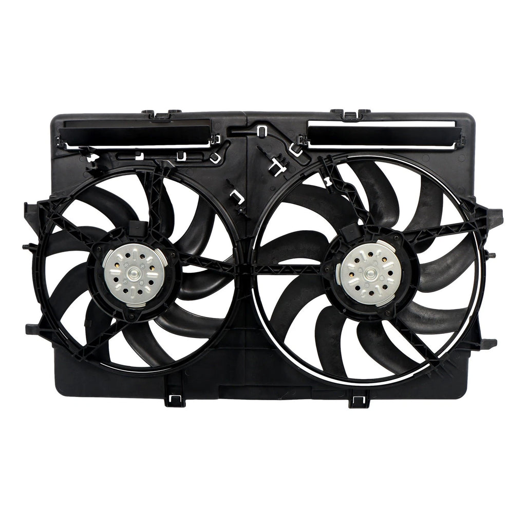 Dual Radiator Cooling Fan Assembly for Audi A4 A5 A6 Q3 Q5 (2010–2018)