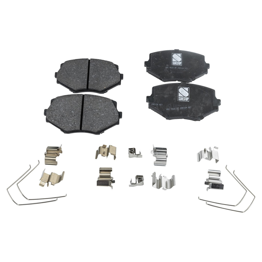 Brake Disc Rotors and Pads Kit for Mazda Miata (2001–2002)