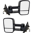 Set of 2 Power Heated Towing Mirrors for Chevy Silverado 1500 (2014–2017)