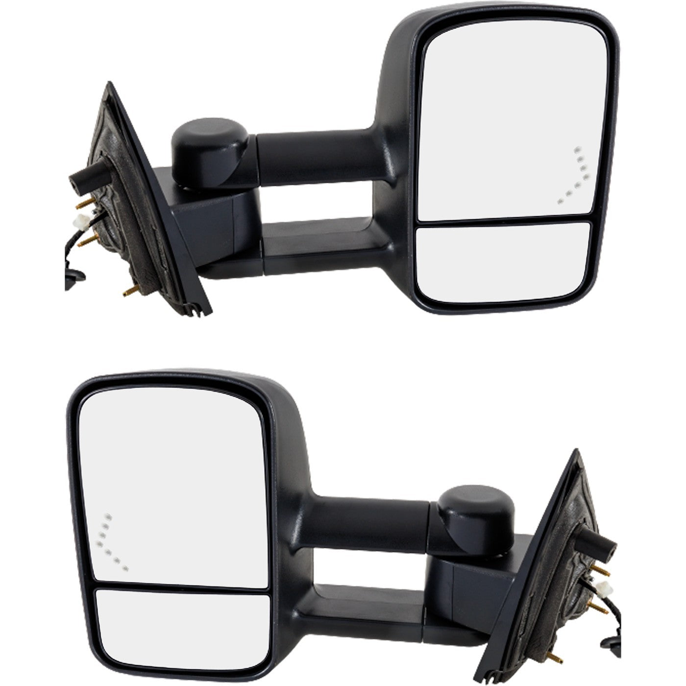 Set of 2 Power Heated Towing Mirrors for Chevy Silverado 1500 (2014–2017)