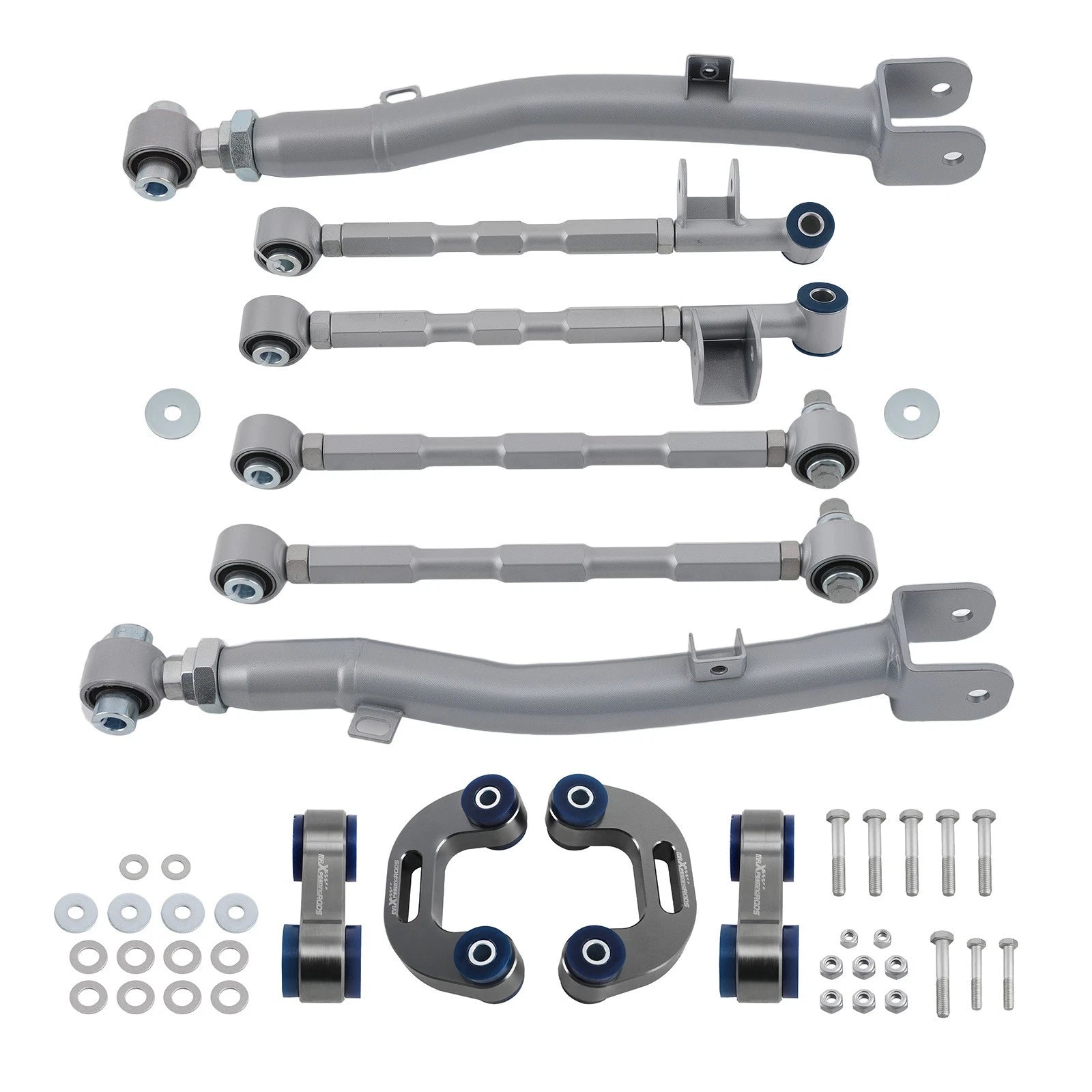 Set of 2 Trailing Arm Lateral Link & Sway Bar Link for Subaru Impreza WRX/STi (1993–2007)