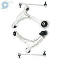 Set of 4 Front Lower Control Arms with Sway Bar Links for Honda Odyssey (2005–2010)