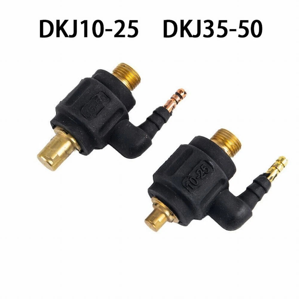 Adapter Welding Gas Black Connector for DKJ10-25/DKJ35-50