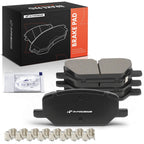 Set of 4 Front Ceramic Brake Pads for GMC Terrain, Chevy Camaro