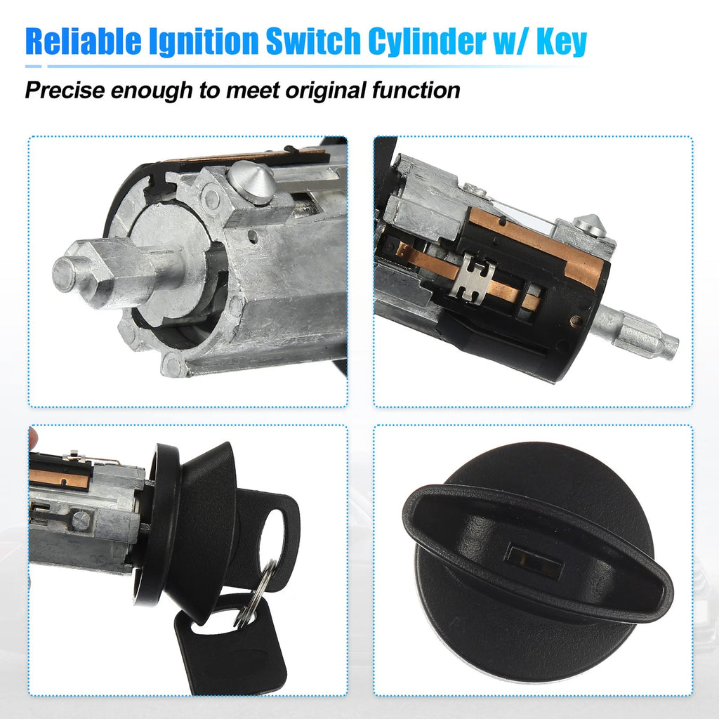 Door Lock Cylinders & Ignition Switch w/ Keys for Ford (1L3Z-11582-A)