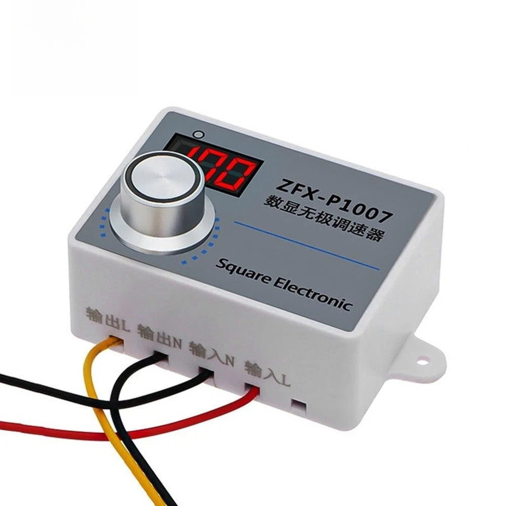 Digital Speed Regulator for Single Phase Motor Fan with Encoder Control