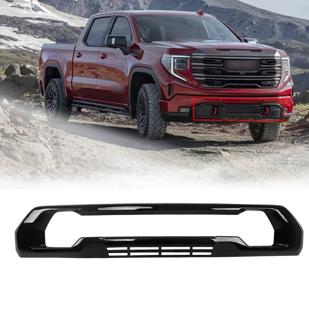 Front Lower Skid Plate for GMC Sierra 1500 Denali/AT4 (2019–2022) 84482544 Gloss Black