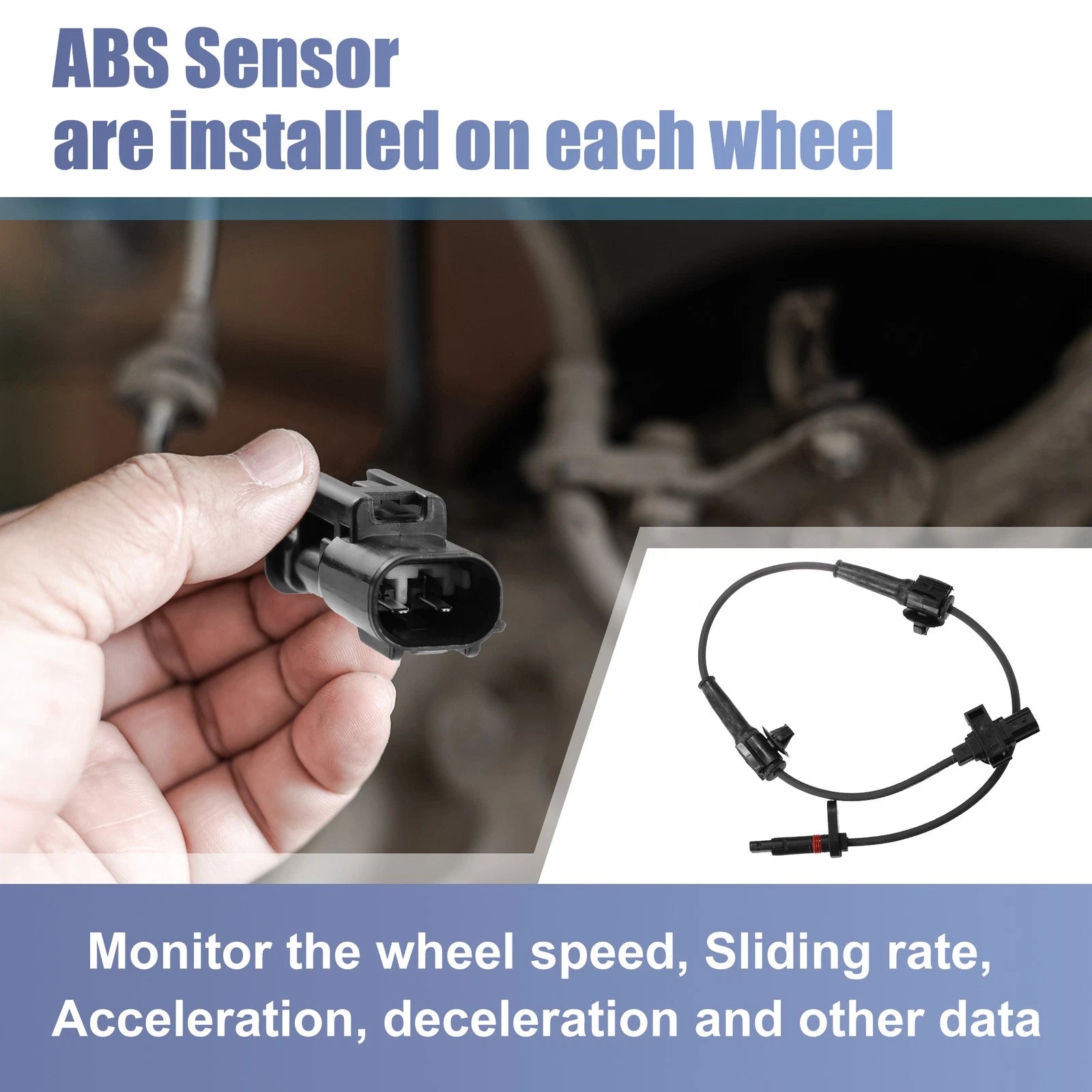 Rear Right ABS Sensor No. 57470-SWA-003/57470-SWA-013 for Honda CR-V (2007–2011)