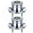 2X Rear Wheel Hub Bearing Assembly for Mazda MPV, Protege, Millenia (2000–2006)