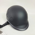 Half Helmet for Motorcycle DOT Approved Rose Tattoo Polycarbonate Shell