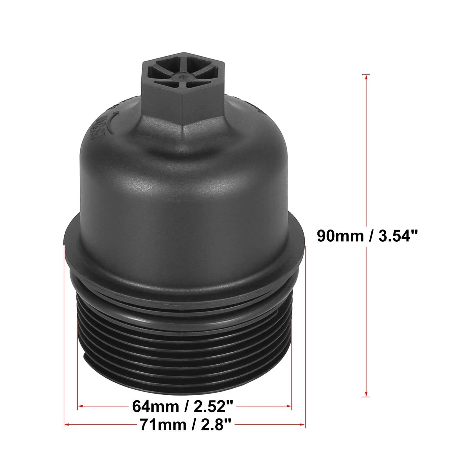 Oil Filter Cap Assembly for Chrysler 200, Jeep, Dodge, Ram (2011–2017)