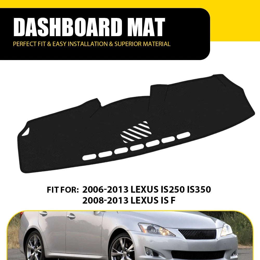 Leather Dashboard Cover for Lexus IS250 IS350 (2006–2011) PY