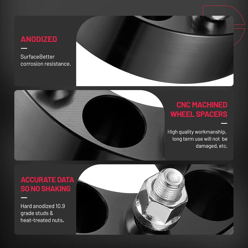 1.5" Wheel Spacers for Mercury Mountaineer (1999-2010)