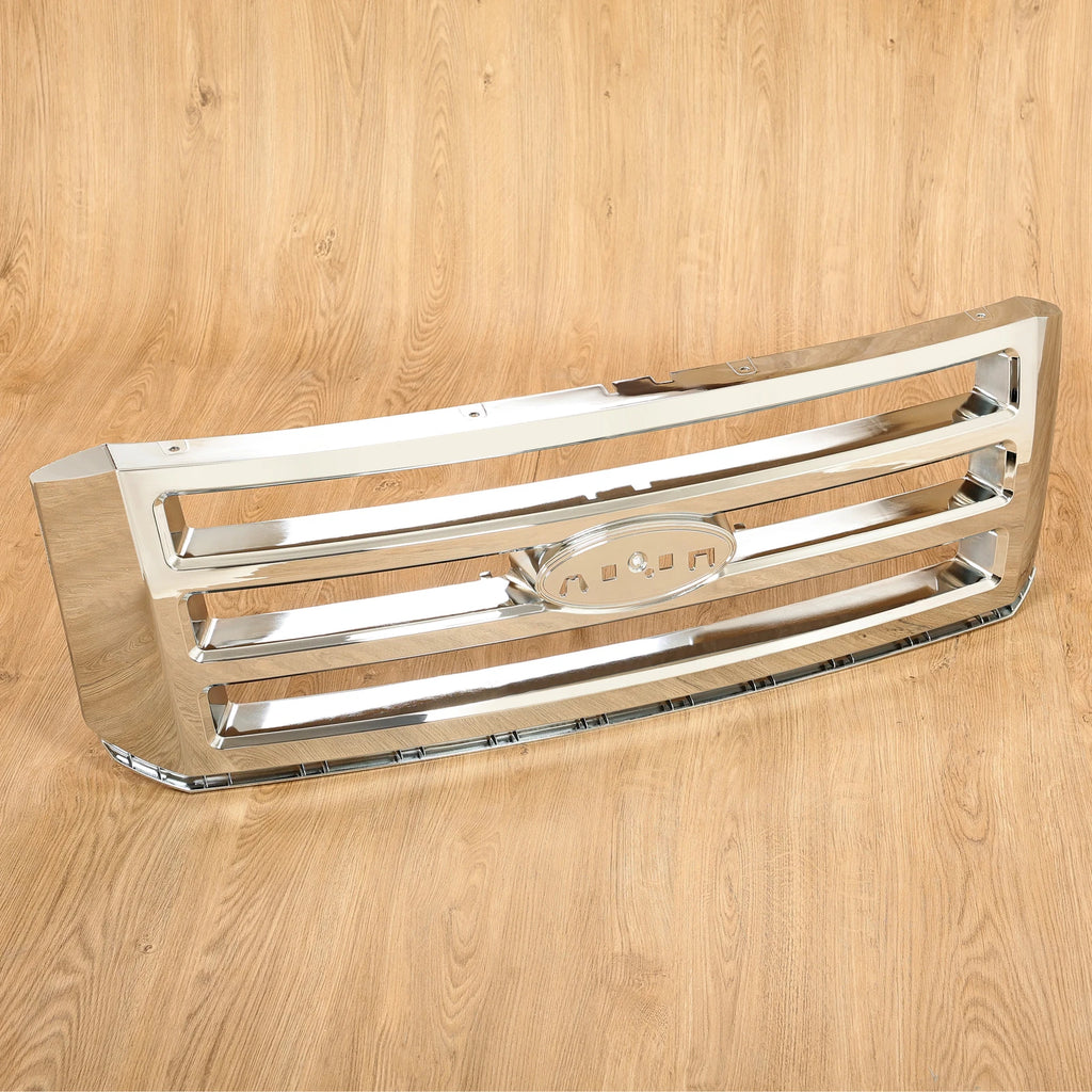 Chrome Front Bumper Hood Grille Assembly for Ford Expedition (2007–2014)