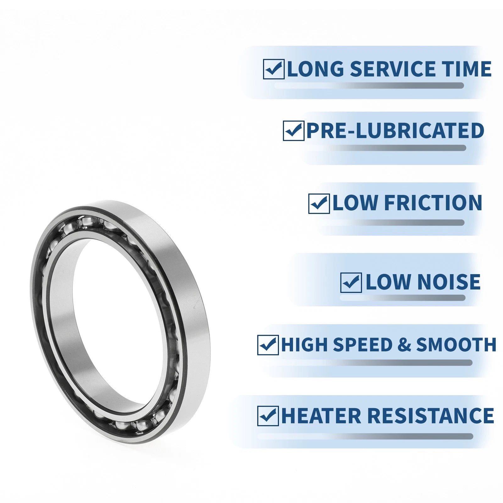 Deep Groove Ball Bearing 6916 for Scooter Skateboard Wheel (P0 80x110x16mm)