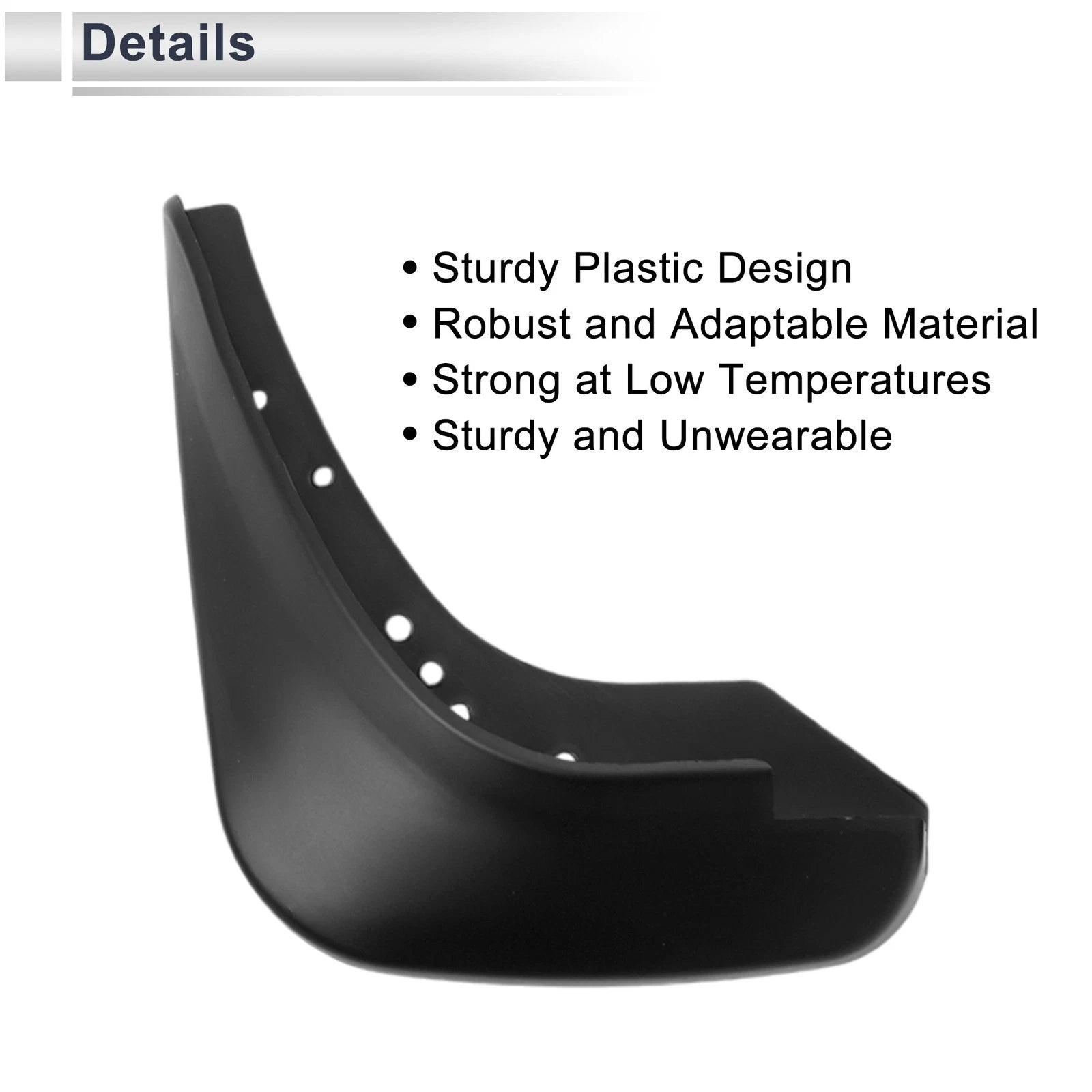 Set of 2 Mud Flaps Splash Guards for Suzuki SX4 (2007–2013)