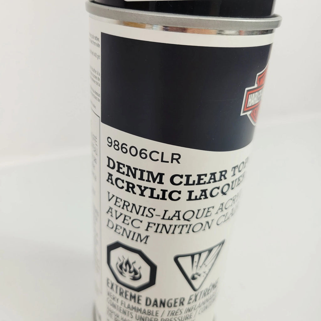 Aerosol Spray Can Denim Clear Coat for Harley Davidson (OEM 98606CLR)