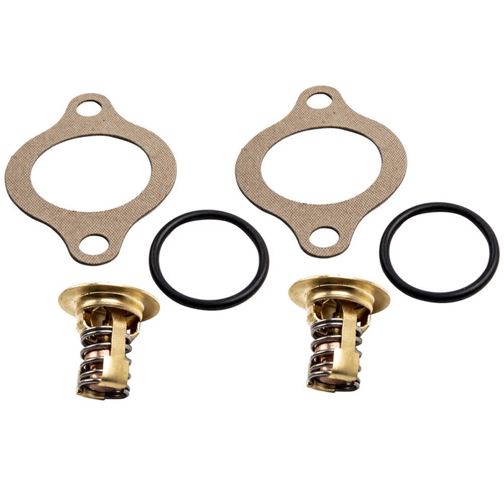 2 Sets Thermostat Kit for Volvo Penta V6 V8 4.3 5.0 5.7 5.8 3856961 GL GI