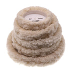 White Wool Buffing Pads for Polishing (Set of 4)