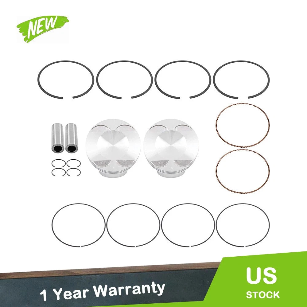 Cylinder Piston Kit w/ Rings for Polaris RZR XP 900 (2011–2013) / RZR 4 XP 900 (2012)