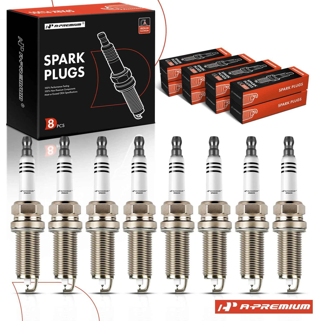 8x Iridium Platinum Spark Plugs for Mercedes-Benz C63 AMG (2008–2015)