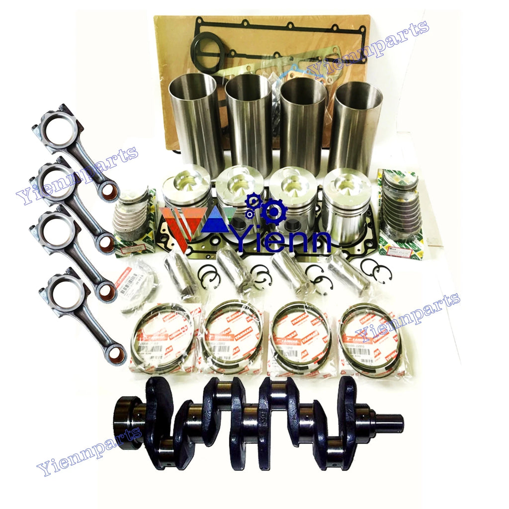Crankshaft Overhaul Rebuild Kit for Komatsu TL150 (4TNV106, 4TNV106T)