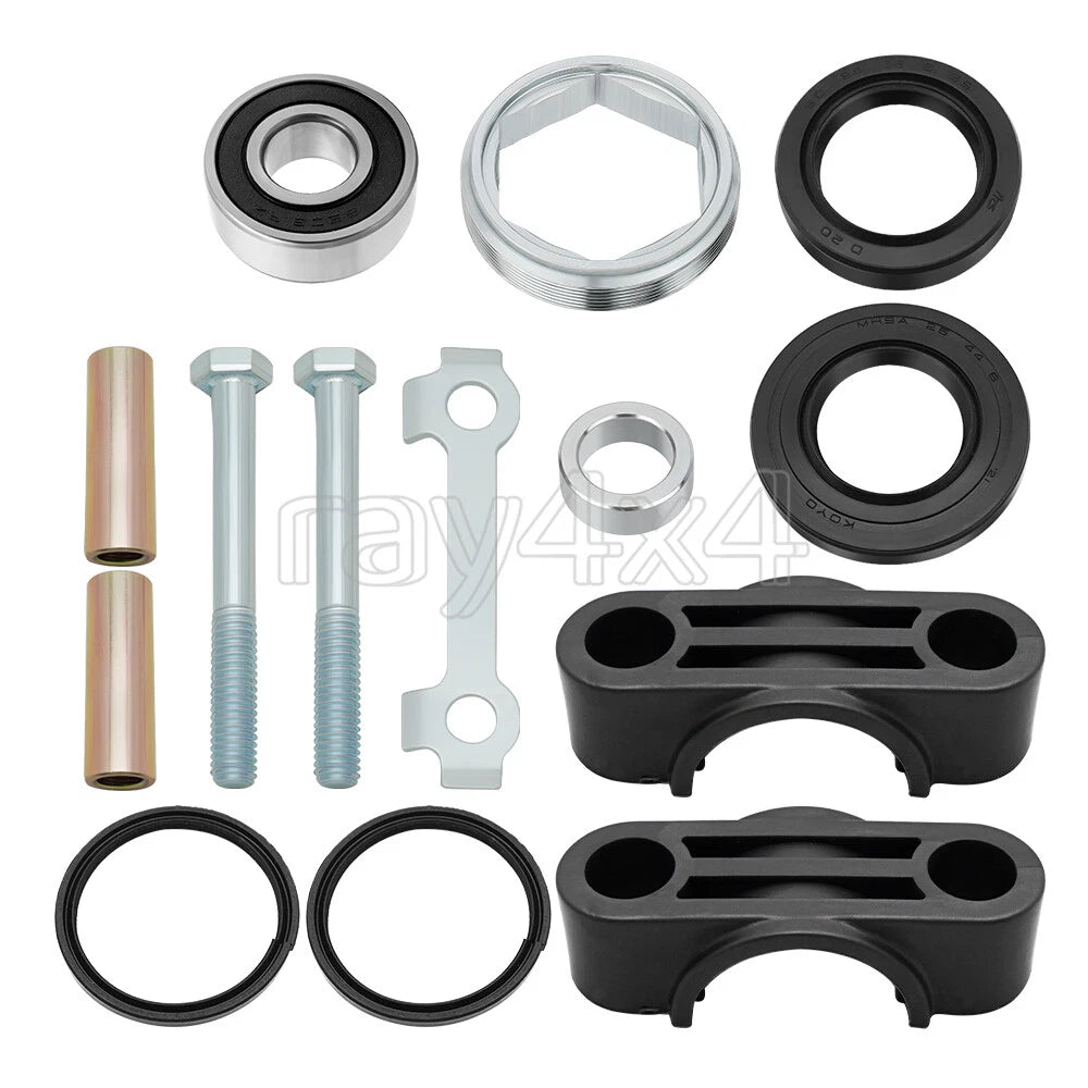 Steering Stem Bushing Bearing Seal Nut Kit for Yamaha Warrior 350 (1987–2004)