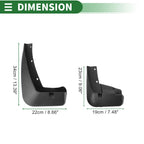 Set of 4 Mud Flaps Splash Guards for Nissan Murano (2015–2019)