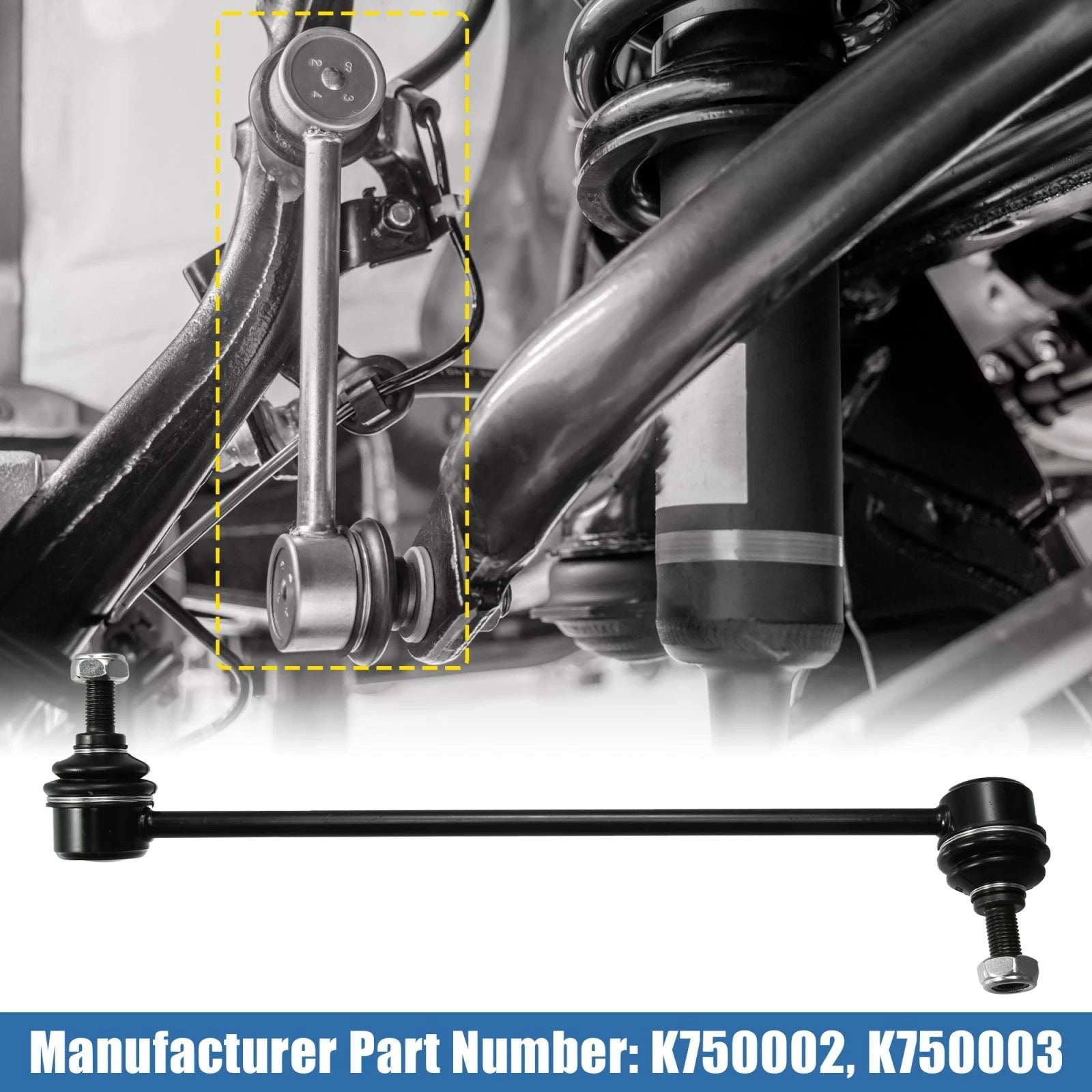 2pcs Front Sway Bar Links K750002 K750003 for BMW 328i Z4 (2007–2013)