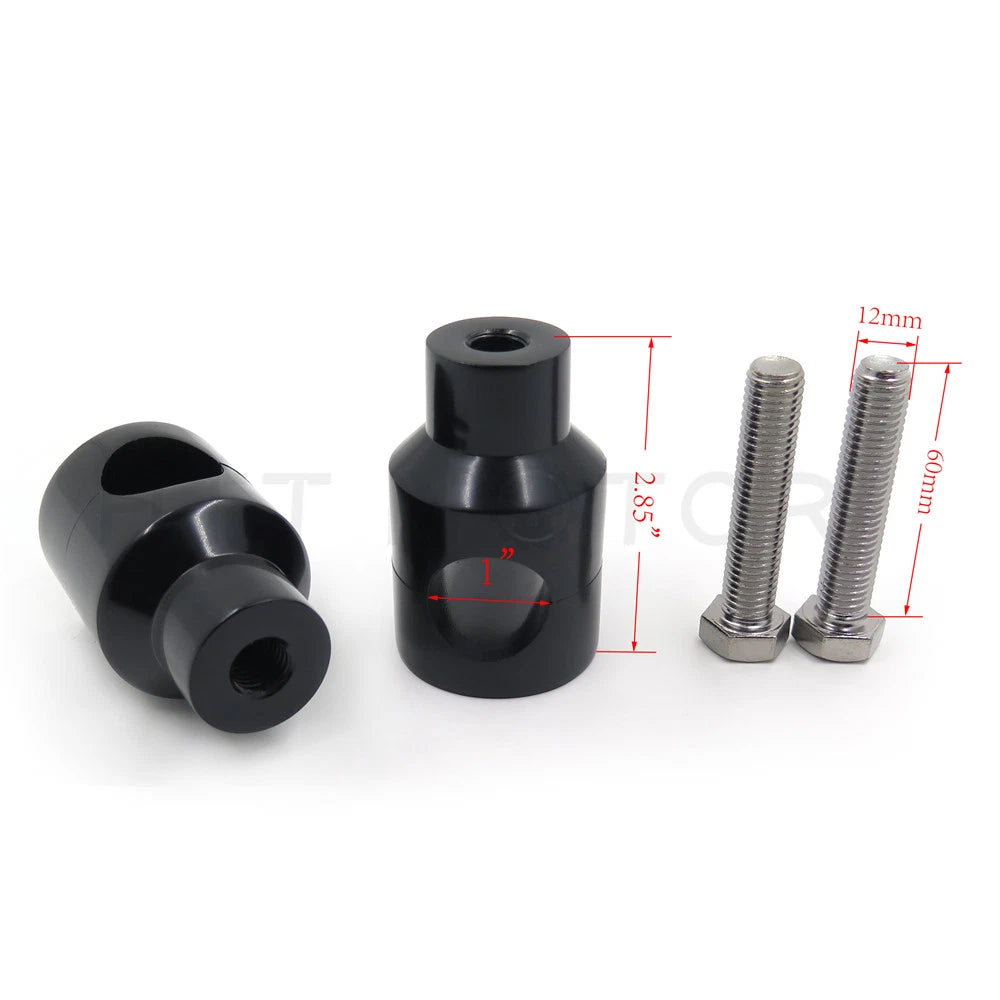 1" Motorcycle Handlebar Riser for Harley Cruiser Honda Shadow (25mm)