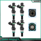 Set of 4 Fuel Injectors for Nissan Versa 1.6L (2009–2011)