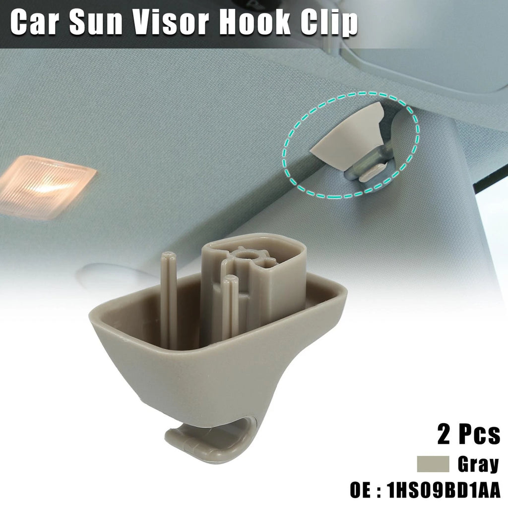 Set of 2 Sun Visor Retainer Clips for Dodge Ram 1500 2500 3500 4500 
