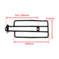 Rear Luggage Rack Solorack Black for Sportster XL883 XL1200 (1985–2003)