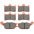 Set of 2 Brake Pads FA252 FA174 for Yamaha MT-07 MT-09 MT-10 FZ1 (2014–2018)