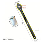 Dual Sided Cross Wrench for Fast Tire Changing and Adjustments