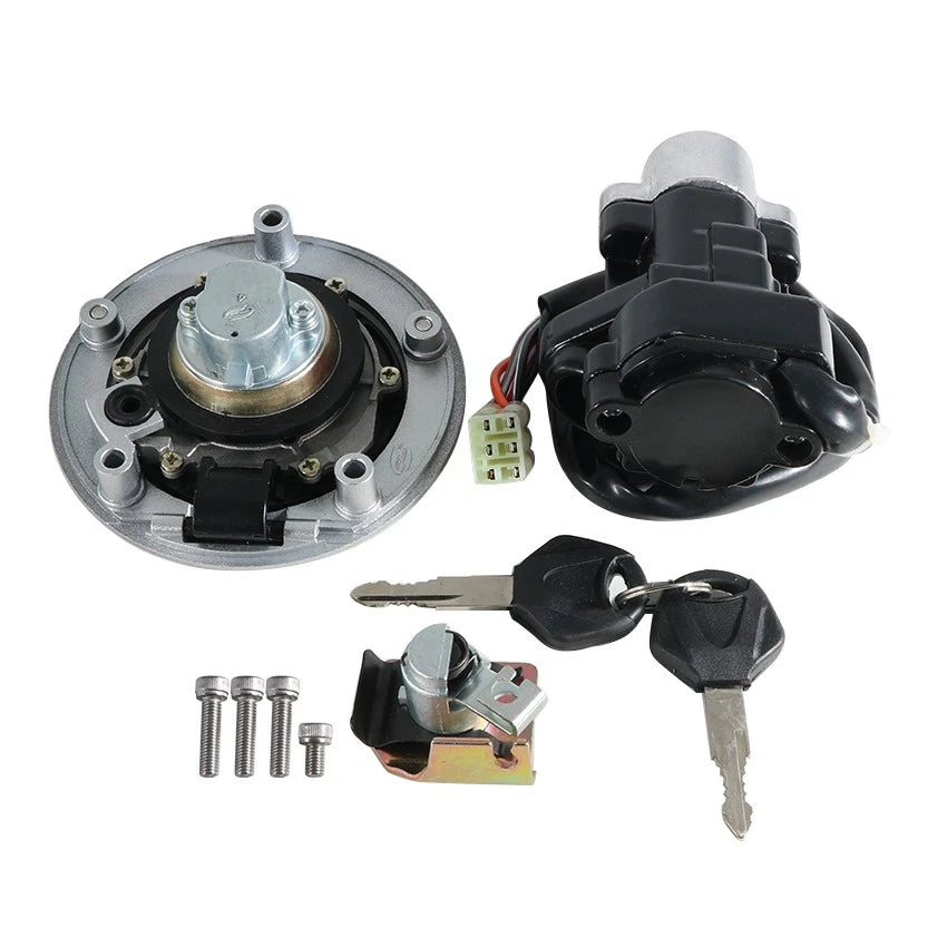 Ignition Key Switch & Fuel Tank Cap Set for Suzuki GSX1250F Bandit 1250 (2008–2011)