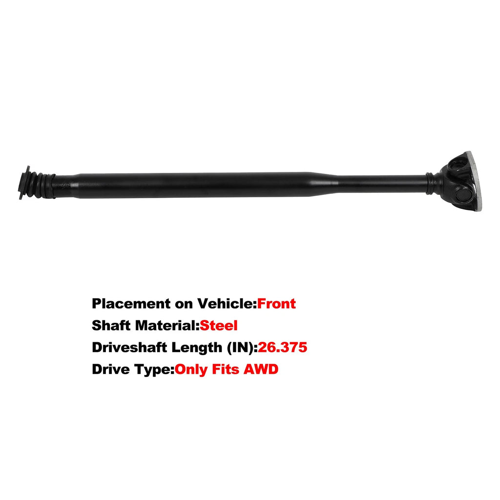 Driveshaft Assembly for Mercedes-Benz C400 CLS550 E400 (2015–2016) 2044107001