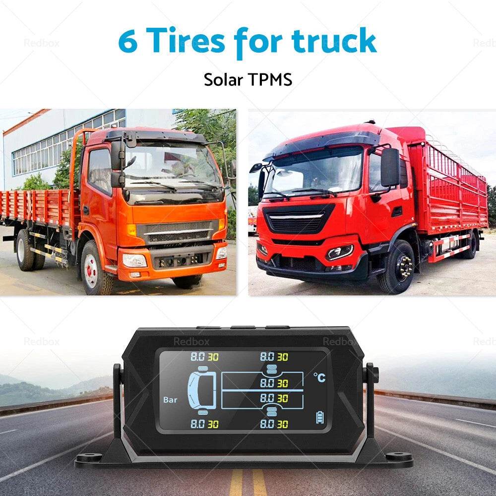 Tyre Pressure Monitoring System for Caravan Truck Trailer (6 Wheel)