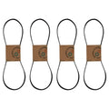 Set of 4 Belts for Exmark (Replaces 103-6906)