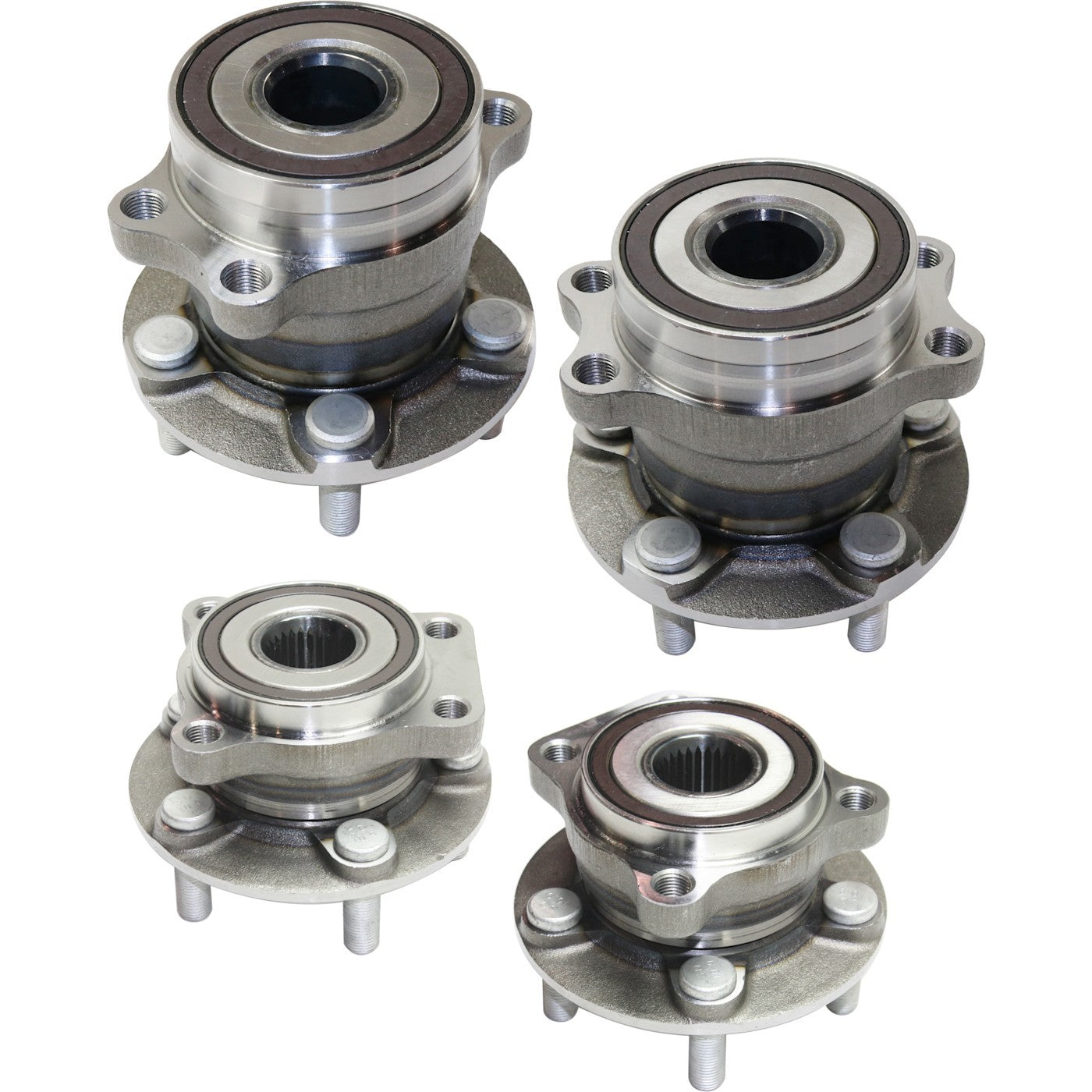Wheel Hubs for Subaru Impreza (2012–2014) Front & Rear with Bearing AWD