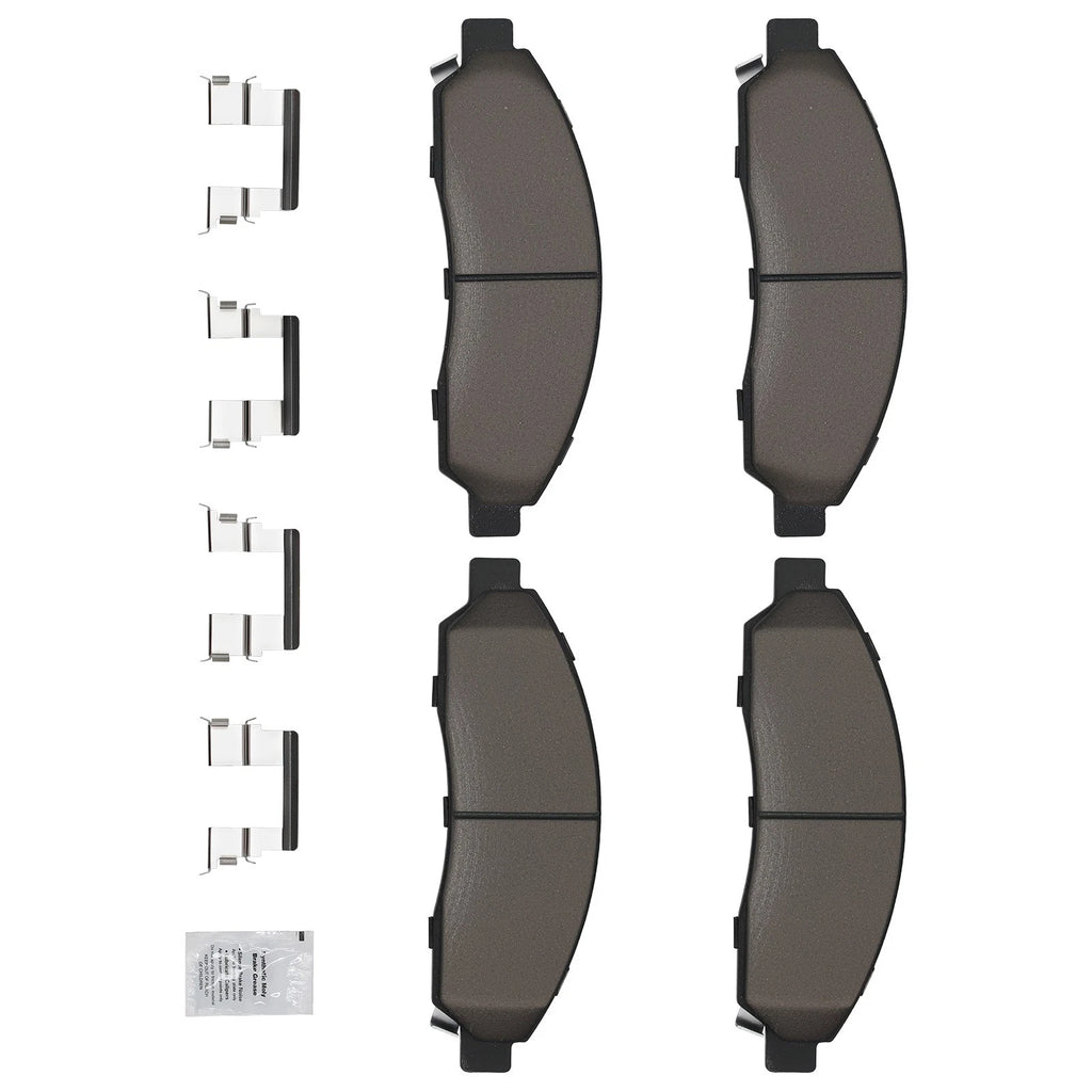 4X Front Ceramic Brake Pads Set for Chevrolet Colorado/GMC Canyon (2004–2008)