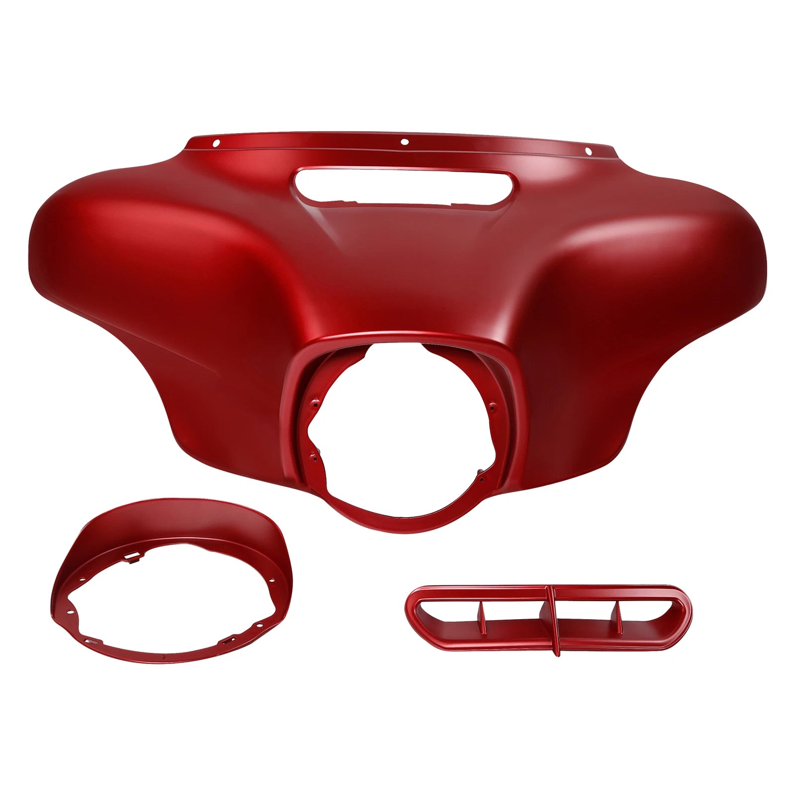 Batwing Outer Fairing for Harley Electra Glide (2014–2024) 15 Wicked Red Denim